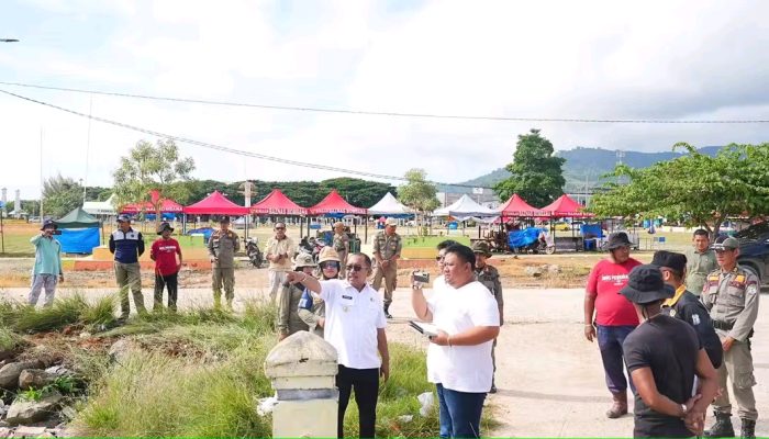 Bupati Bombana Tinjau Aksi Bersih-Bersih Massal, Dorong Budaya Hidup Sehat