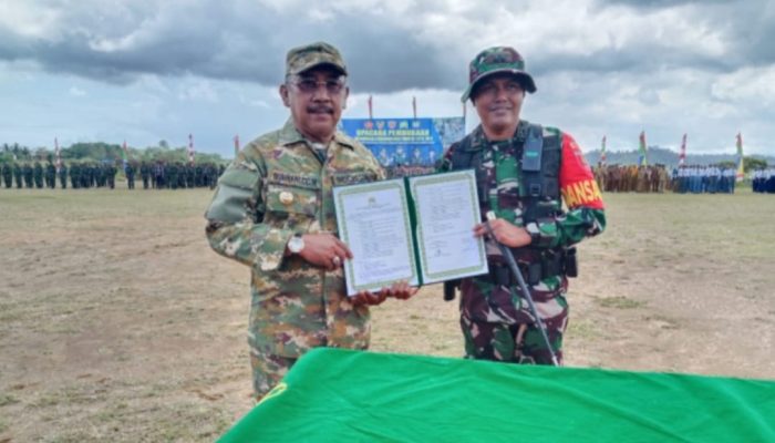 TMMD ke-124 Resmi Dibuka di Bombana, Bupati Burhanudin: Sinergi TNI dan Pemerintah Wujudkan Pemerataan Pembangunan
