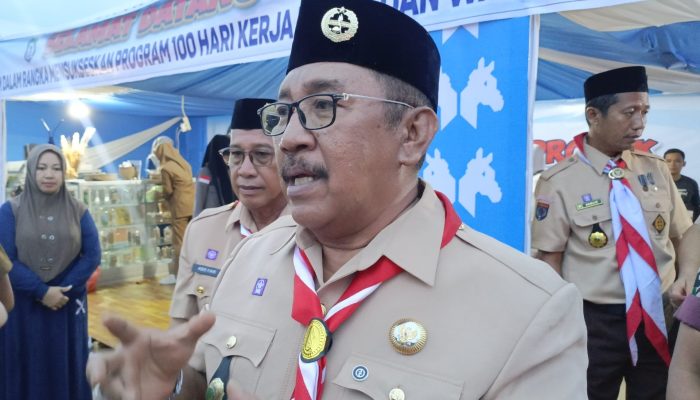 Lewat OVOP, Bupati Bombana Apresiasi Kreativitas UMKM di Pameran Kemah Bakti Berani 2025