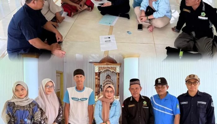 BPN Bombana Bersama Kemenag dan KUA Lakukan Pengumpulan Data Fisik dan Yuridis Wakaf