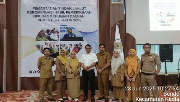 Capaian Tindak Lanjut Rekomendasi BPK di Bombana Meningkat Jadi 82,93 Persen