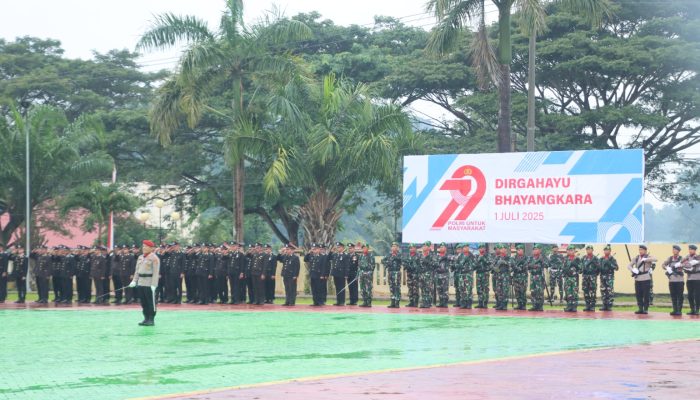 Polres Bombana Gelar Upacara HUT Bhayangkara ke-79, Usung Tema “Polri untuk Masyarakat”