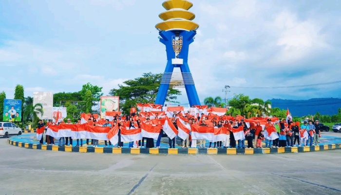 Pemkab Bombana Gelar Gerakan 3.300 Bendera untuk Perkuat Persatuan Menjelang HUT RI ke-80