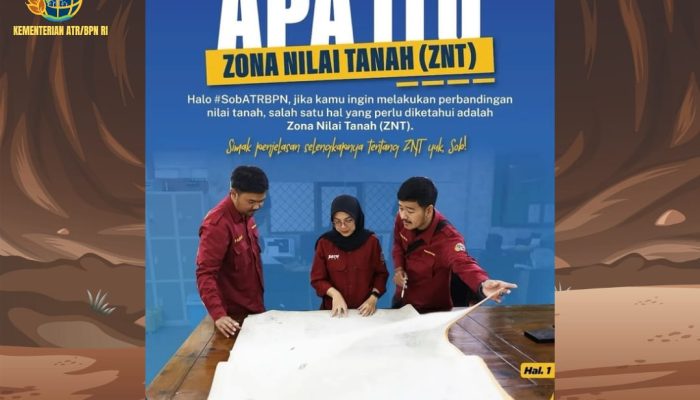 ATR/BPN Sosialisasikan Pentingnya ZNT Sebelum Membeli Properti