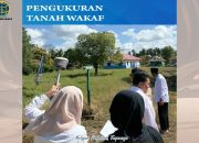 Percepatan Sertipikat Tanah Wakaf, Kantah Bombana Lakukan Pengukuran di Lantari Jaya