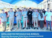 Kepala Kantor BPN Bombana Terima Kunjungan Wakil Ketua Komisi II DPR RI