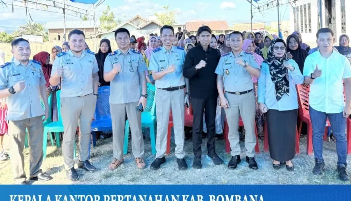 Kepala Kantor BPN Bombana Terima Kunjungan Wakil Ketua Komisi II DPR RI
