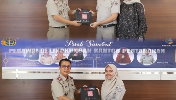 Kantor Pertanahan Bombana Gelar Pisah Sambut, Tageli Lase Tekankan Pentingnya Sinergi dan Profesionalisme