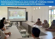 Kantah Bombana Gelar FGD Bahas Tumpang Tindih Lahan Aset Daerah SMKN 2 Bombana