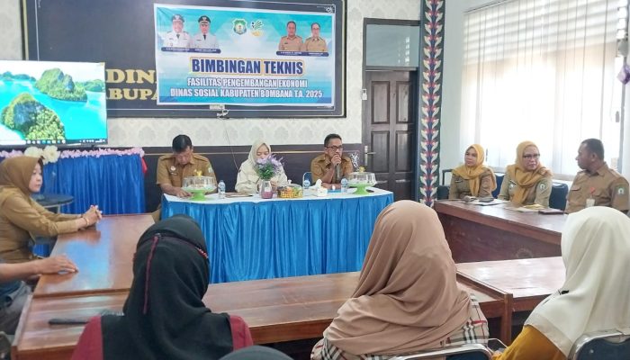 Dinas Sosial Bombana Dorong Kemandirian Masyarakat Lewat Bantuan Usaha Ekonomi Produktif