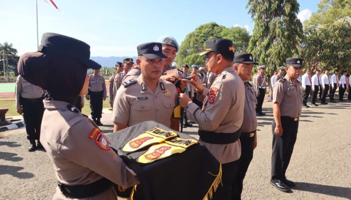 Polres Bombana Resmi Terapkan Nomenklatur Baru PAMAPTA, Perkuat Pelayanan Publik Polri