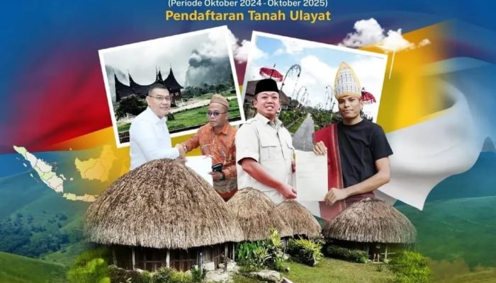 ATR/BPN Catat Capaian Sertipikasi Tanah Ulayat di Tahun Pertama Pemerintahan Prabowo–Gibran