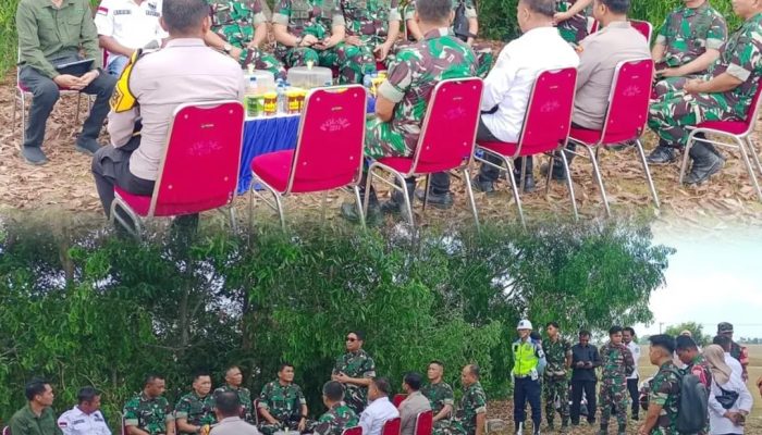Kantor Pertanahan Bombana Hadiri Peninjauan Rencana Pembangunan Satuan Radar TNI AU