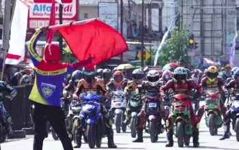 Road Race Bupati Cup Perdana Digelar, Puluhan Pembalap Nasional Adu Nyali di Bombana