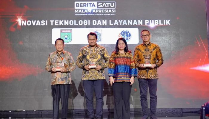 Transformasi Digital Melesat, ATR/BPN Raih Apresiasi Inovasi Teknologi dan Layanan Publik 2025