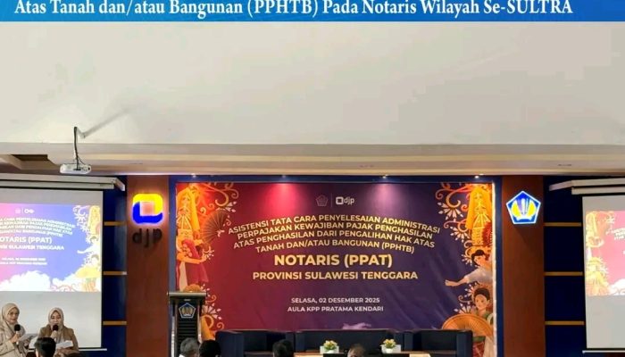 Kepala Kantah Bombana Hadiri Sosialisasi PPHTB, Dorong Sinkronisasi Data Pajak dan Pertanahan