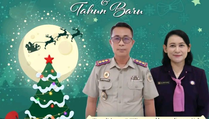 Kepala Kantor Pertanahan Kabupaten Bombana Ucapkan Selamat Hari Natal 2025 dan Tahun Baru 2026