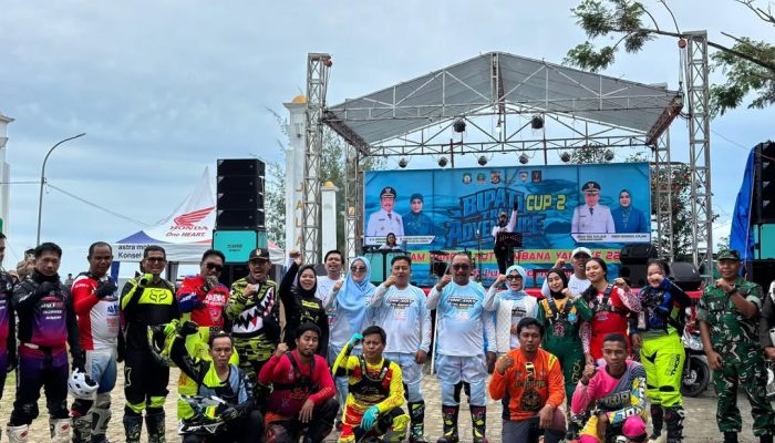 Kadis DPPKB Bombana Turut Memeriahkan Bupati CAP 2 Trail Adventure dalam Rangka HUT ke-22 Kabupaten Bombana