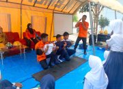 Puluhan Pelajar SMP Gelar Pelatihan Pencegahan Bencana di Kantor BPBD Bombana