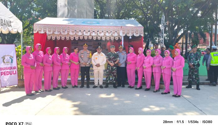 Jelang Libur Nataru, Bupati Bombana dan Forkopimda Tinjau Pos Pengamanan