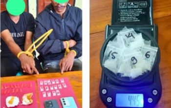 Edar Sabu di Depan SMAN 03 Bombana, Dua Pemuda Ini Ditangkap Polisi