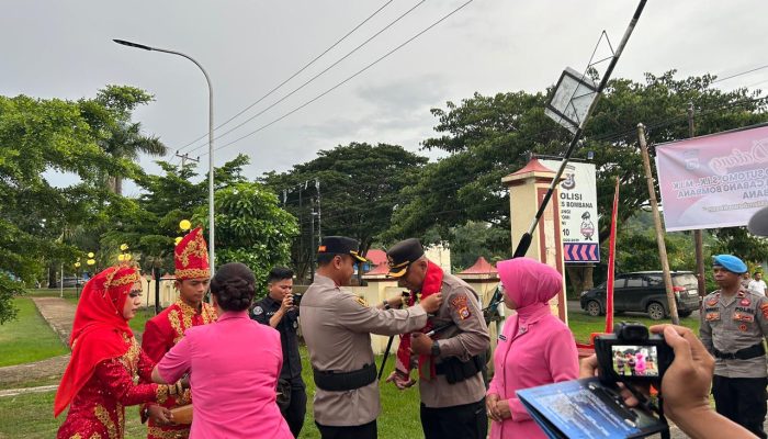 Kapolres Bombana Berganti, AKBP Eko Sutomo Resmi Jabat Komando