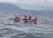 KLM Setia Kawan Tenggelam di Perairan Poleang, 6 ABK Lolos dari Maut