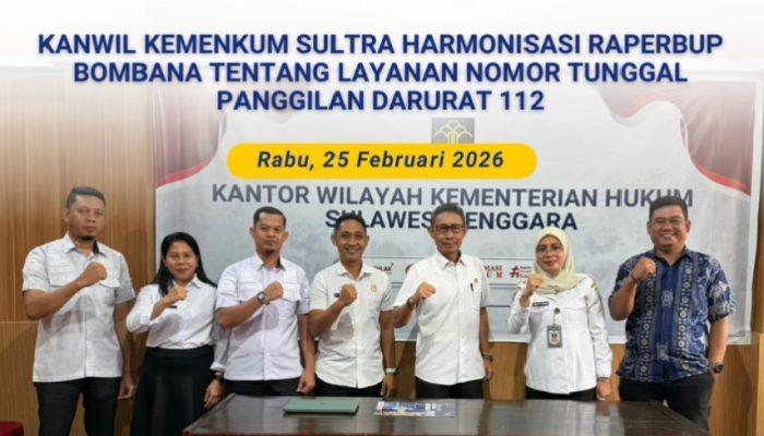 Diskominfos Bombana Matangkan Raperbup Layanan Darurat 112, Perkuat Sistem Respons Cepat Berbasis Teknologi