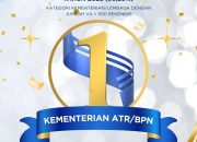 Kementerian ATR/BPN Raih Peringkat Pertama Penggunaan CMS 2025, Bukti Reformasi Tata Kelola Keuangan