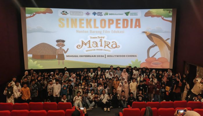 Saat DDV Sultra Hadir, Tawa Anak Yatim Menggema di Hollywood Kendari