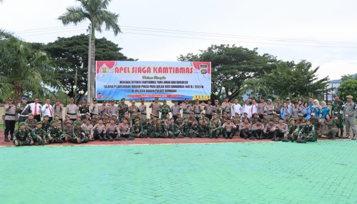 Apel Siaga Ramadan 1447 H, Polres Bombana Perkuat Patroli dan Pengawasan Jam Rawan