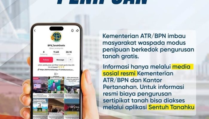 Waspada! Kantah Bombana Ungkap Modus Penipuan Berkedok Layanan Pertanahan