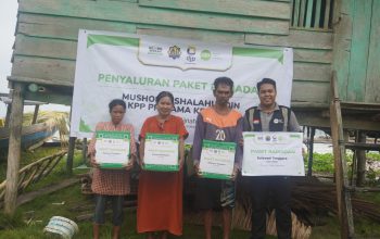 Hangatkan Ramadan, DJP KPP Pratama Kendari dan IZI Sultra Salurkan Bantuan ke Pulau Terluar Konawe Utara