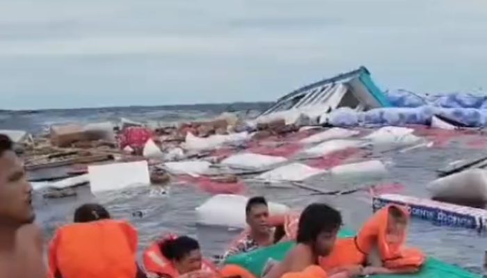 Kapal KM. Cahaya Intan Celebes Karam di Teluk Bone, Ditpolairud Polda Sultra Pastikan Tak Ada Korban Jiwa