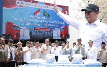 Indonesia  Ekspor 2.280 Ton Beras Super Premium ke Arab Saudi