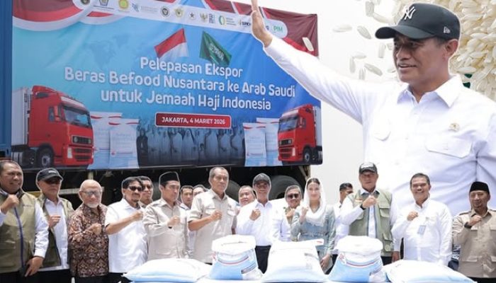 Indonesia  Ekspor 2.280 Ton Beras Super Premium ke Arab Saudi