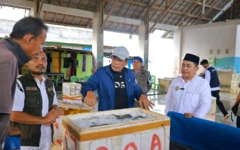 Wagub Sultra Janjikan Perpanjangan Dermaga Nelayan Saat Tinjau PPI Bombana