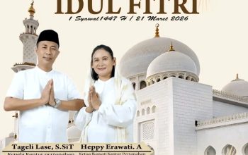 Kantor Pertanahan Bombana Sampaikan Ucapan Selamat Idul Fitri 1447 H