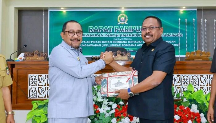 Bupati Bombana Sampaikan LKPJ 2025, Pendapatan Tembus Rp1,18 Triliun