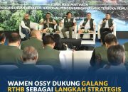 GALANG RTHB Dicanangkan, Wamen Ossy Dorong Perubahan Cara Pandang Pembangunan Kota