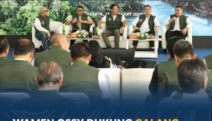 GALANG RTHB Dicanangkan, Wamen Ossy Dorong Perubahan Cara Pandang Pembangunan Kota