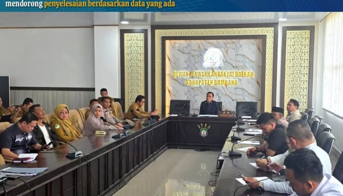 Kantor Pertanahan Bombana Hadiri RDPU DPRD, Bahas Sengketa Lahan di Kabaena Selatan