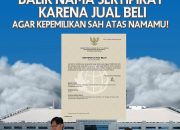 ATR/BPN Imbau Masyarakat Segera Balik Nama Sertipikat Usai Jual Beli Tanah