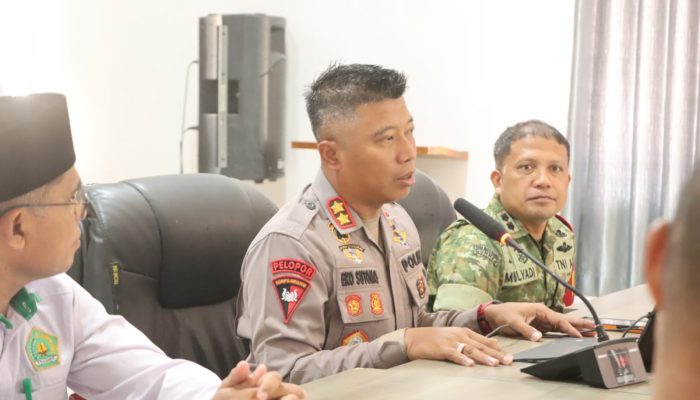 Sinergi Lintas Sektor, Polres Bombana Matangkan Kesiapan Ops Ketupat Anoa 2026