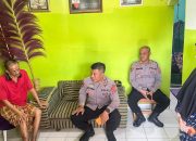 Kapolres Bombana Datangi Rumah Anggota yang Sakit, Ada Pesan Haru di Balik Anjangsana Pagi Itu