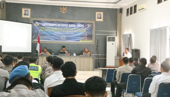 Lewat Latihan Praoperasi, Polres Bombana Petakan Titik Rawan Arus Mudik dan Wisata Jelang Idul Fitri