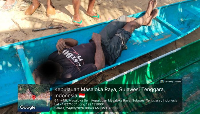 Nelayan di Bombana Ditemukan Tewas Mengapung, Diduga Penyakit Kambuh saat Melaut