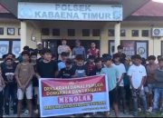 Polsek Kabaena Timur Mediasi Konflik Pemuda Dongkala dan Lambale Lewat Deklarasi Damai
