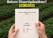 Punya AJB Saja? Belum Disertipikatkan, Ini Penjelasannya