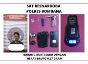 Polres Bombana Amankan Pria Diduga Pengedar Sabu di Poleang, Satu Sachet Diamankan